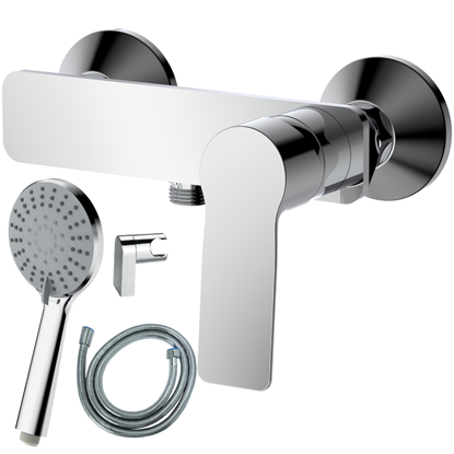 Attēls no Jaucējkrāns dušas AB BRUCE, ar dušas komplektu, hr
