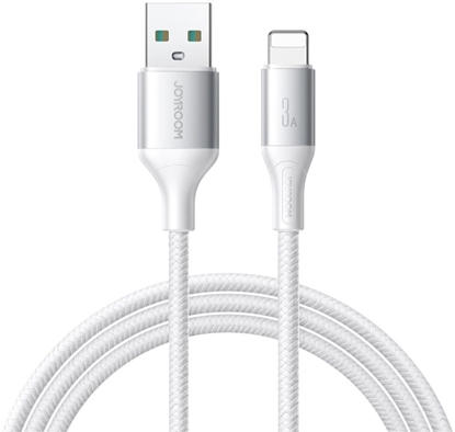 Attēls no Kabel Joyroom S-A28 Flash Series 3A USB-A - Lightning 1m - biay