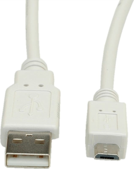 Picture of Kabelis USB2.0 Type A-microB, M / M, pelēks, 3m, Standard