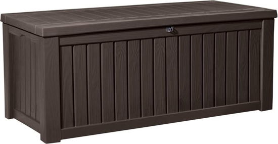 Picture of Keter  Rockwood Storage Box uzglabāšanas kaste  570L brūna 29197729590