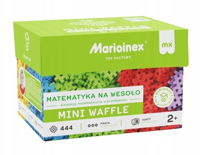 Attēls no Klocki Waffle mini - Matematyka na wesoło 444 elementów