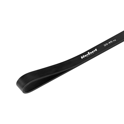 Attēls no Lateksa vingrošanas josla - Power Band PL-3, czarna 16-32 kg  REBEL ACTIVE