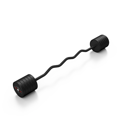 Attēls no Liektais stienis ar fiksēto svaru 1 gab. Barbell 55 kg - Marbo Sport