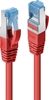 Picture of Lindy 0.3m Cat.6A S/FTP LSZH Network Cable, Red