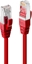 Attēls no Lindy 0.5m Cat.6 S/FTP LSZH Network Cable, Red