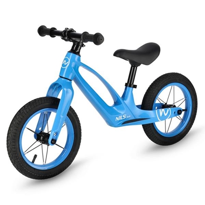 Picture of Līdzsvara velosipēds (Skrejritenis) RB901 LED BALANCE BIKE WHEEL 12'' BLUE NILS FUN
