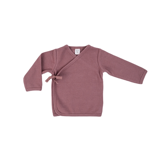 Picture of Lodger Topper Nomad Rib kokvilnas krekliņš, Rosewood 68cm