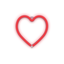 Изображение Neon LED Light HEART red Bat + USB FLNEO7 Forever 