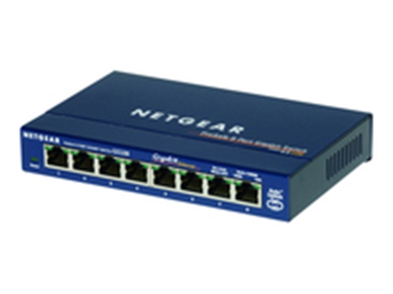 Picture of Netatmo NETGEAR Gigabit Switch 8xRJ45 10/100/1000 8port Lifetime Warranty (EN)
