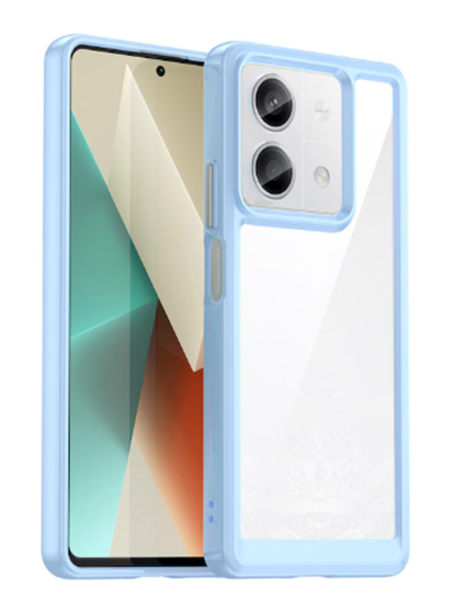 Изображение OUTER SPACE CASE WITH GEL FRAME - XIAOMI REDMI NOTE 13 5G - BLUE