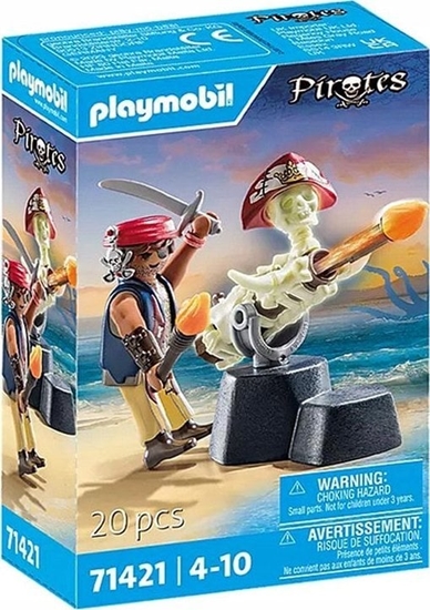 Picture of Playmobil Playmobil Pirates 71421 Kanonier