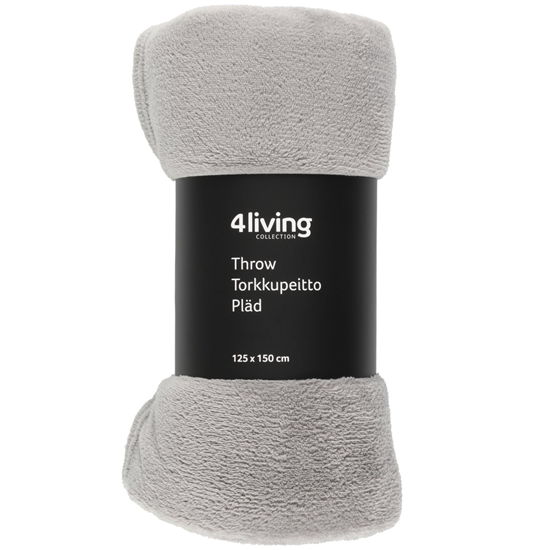 Picture of Pleds Gert 125x150cm gaiši pelēks