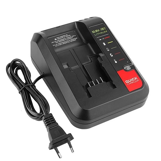 Изображение Power Tool Battery Charger BLACK&DECKER PCC692L, 10.8-18V, 2A, Li-ion