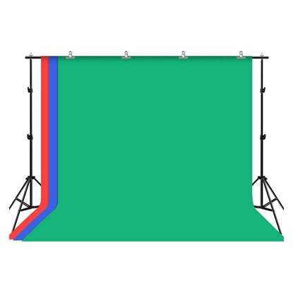 Изображение Puller Photo studio background support Puluz 2x3m + Backdrops 3 pcs PKT5205