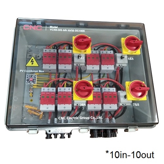 Picture of PV Combiner Box, DC 10in-10out, IP66