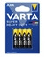 Изображение R03 AAA baterija 1.5V Varta Superlife / Super Heavy Zinc-carbon iepakojumā 4 gb.