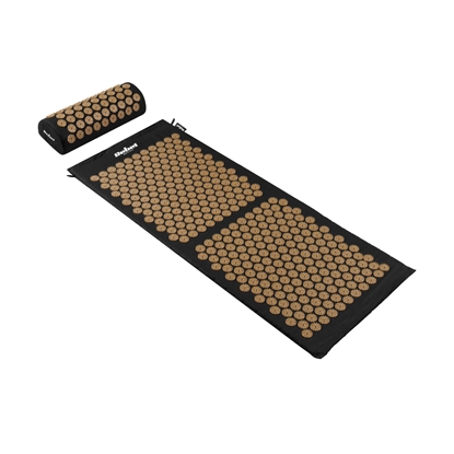 Attēls no Rebel Active akupresūras paklājiņš ar radzēm, 110x42cm, XL, zelta ar radzēm