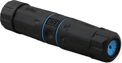 Attēls no RJ45 Modular Coupler, Cat.6A, STP, Outdoor, black, Value