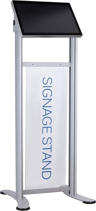 Picture of Roline Digital Signage Stand, Advertising, silver