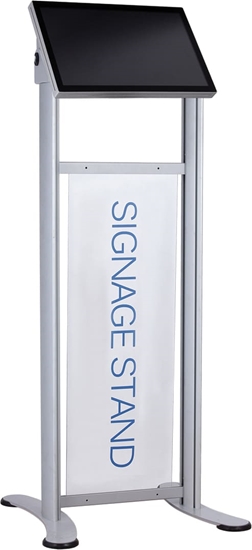 Picture of Roline Digital Signage Stand, Advertising, silver
