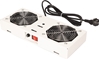 Picture of Roline Fan unit with 2 fans, for 19" Wall Cabinet grey