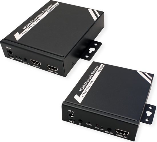 Picture of Roline HDMI Extender over Twisted Pair, Cat.5/6, chainable, 100 m