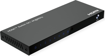 Picture of Roline HDMI Switch, 5x1, 4K60Hz, with Remote Control