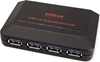Picture of Roline USB 3.2 Gen 1 Hub, 4 Ports, with Power Supply