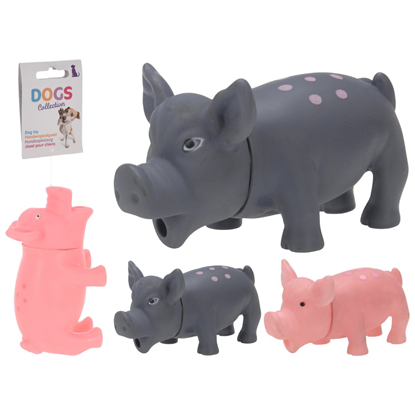 Picture of Rotaļlieta suņiem gumijas sivēns