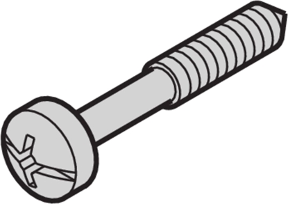 Изображение Schroff Collar Screw, Cross Recess/Slotted, M2.5x12.3 mm, Stainless Steel, 100 pcs