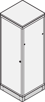 Изображение Schroff Eurorack Base/Plinth, Plain, 100H 600W 600D