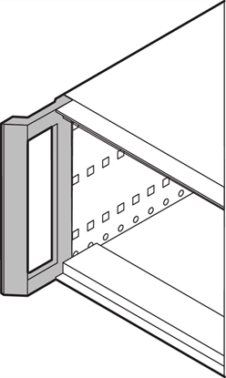Изображение Schroff Front Handle, Retrofitting for RatiopacPRO, RAL 7016, 3 U