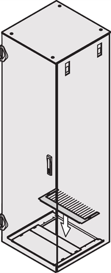 Picture of Schroff Varistar Brush Strip for Base Plate, 800W/D