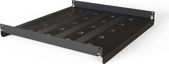 Picture of Schroff Varistar Shelf, Stationary, 75 kg, RAL 7021, 600W 600D