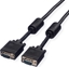 Picture of Secomp SVGA Cable + Ferrite, +DDC, HD15, M/M, black, 15 m
