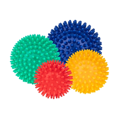 Picture of Sensorisko bumbiņu komplekts ar masāžas radzēm, 4 bumbiņas, REBEL ACTIVE