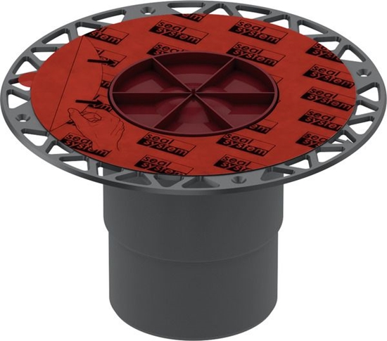 Изображение TECEdrainpoint S traps vertikālā izplūde DN100