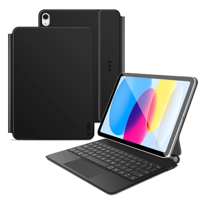 Изображение Tech-Protect Tech-Protect Smartcase Magnetic with Keyboard for iPad 10.9” 2022 / iPad 11” 2025 - Black
