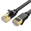Picture of Ugreen Ugreen Flat Cable Internet Network Cable Ethernet Patchcord RJ45 Cat 7 STP LAN 10 Gbps 10m Black (NW106 11265)