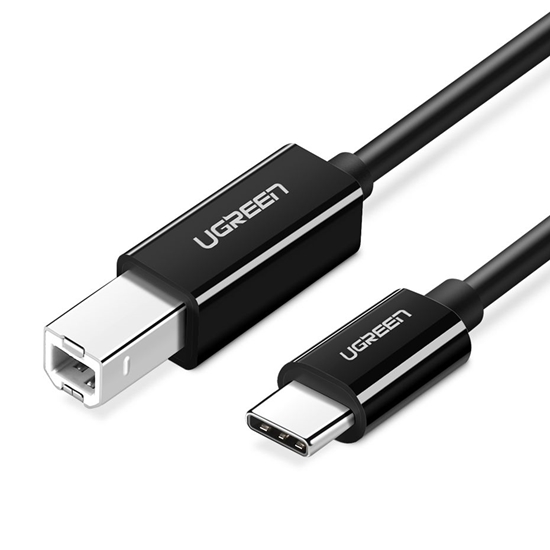 Picture of Ugreen Ugreen US241 USB-C 2.0 - USB-B cable 1 m - black