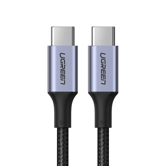 Picture of Ugreen Ugreen US316 90120 USB-C - USB-C PD QC FCP cable 100W 5A 480Mb/s 3m - gray