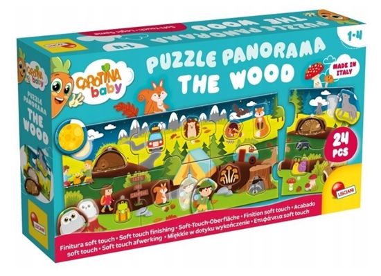 Picture of Układanka Carotina Baby Puzzle panorama - Las