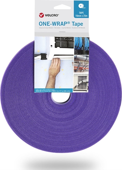 Изображение Velcro ® One Wrap® Band 20 mm breit, violett, 25 m