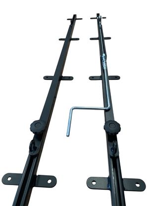 Picture of Volejbola statīvi, kas stiprināmi pie sienas 250 cm