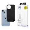 Изображение 3MK 3mk Hardy Apple Silky Leather MagCase for Apple iPhone 14 - Black
