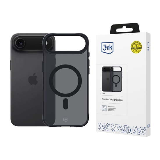Picture of 3MK - Smoke Matt MagCase - iPhone 17 Air - Black (Apple iPhone 17 Pro)