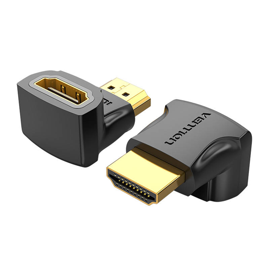 Изображение Adapter AV Vention Adapter HDMI Vention AIOB0 90 stopniowy (czarny)