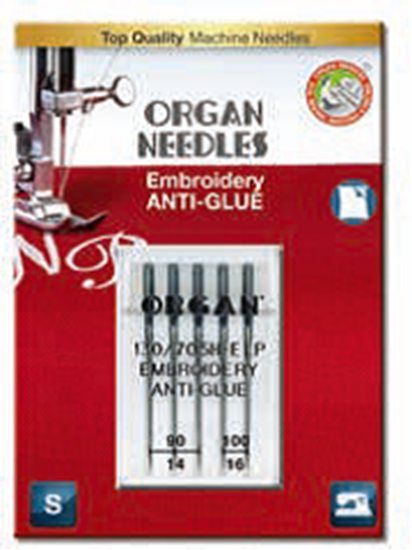 Изображение Adatas izšūšanai Anti-Glue  N-90-100, ORGAN,BLISTER PACK- 5gab.