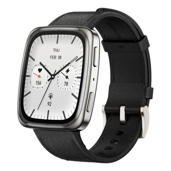 Изображение AMAZFIT ACTIVE 2 SQUARE BLACK LEATHER W2434GL2N