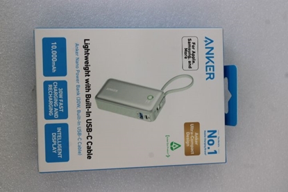 Attēls no Anker SALE OUT. | 545 Nano Power Bank | A1259G61 | 10000 mAh | Green | UNPACKED, SCRATCHED ON TOP